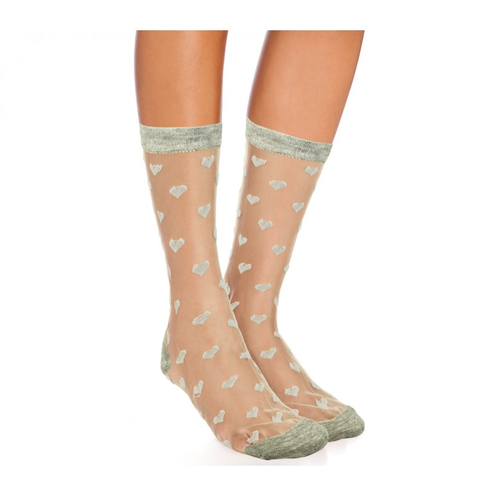 Pack da 12 paia calzini da donna 214679 mod. SPARKLY taglia unica trama glitter