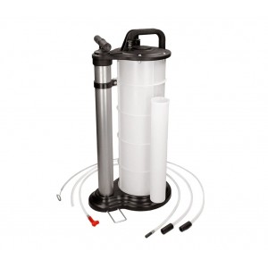 Image of Pompa aspirazione fluidi pneumatica e manuale 9 litri  ST-3502 Starkemunich 7106894204364