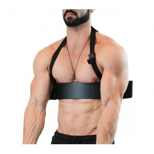 Image of Biceps curl bar 4487 per esercizio isolato di bicipiti e tricipiti 60x9 cm 8435524505007