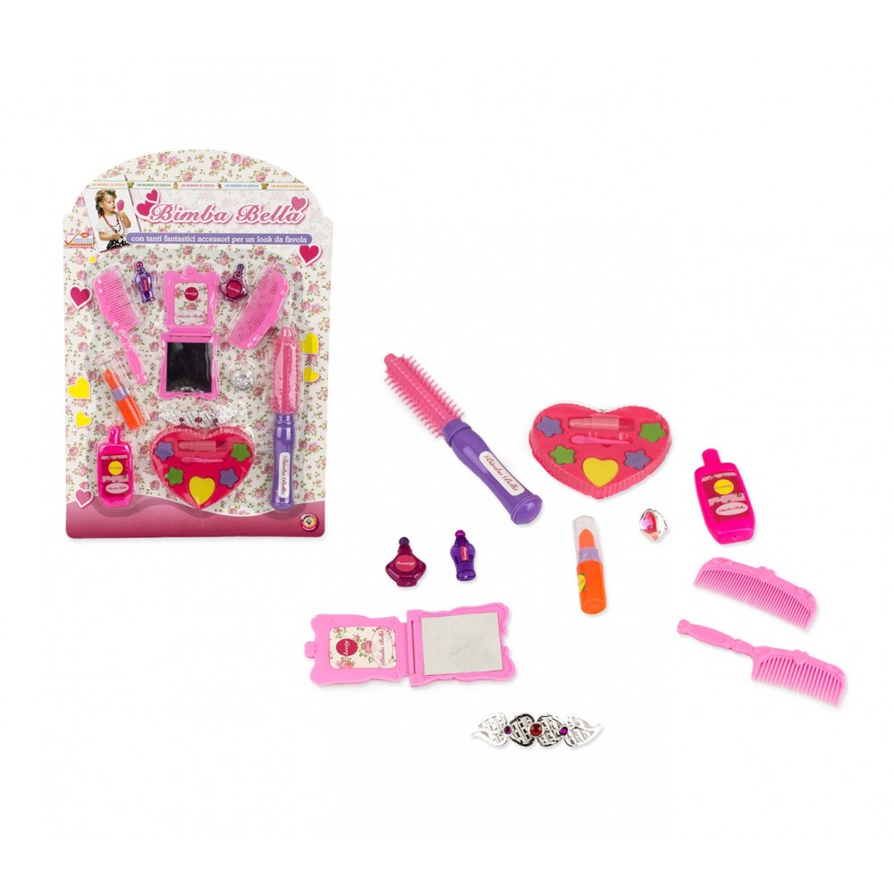 Set gioco bambina 104559 SALONE DI BELLEZZA BIMBA BELLA spazzole