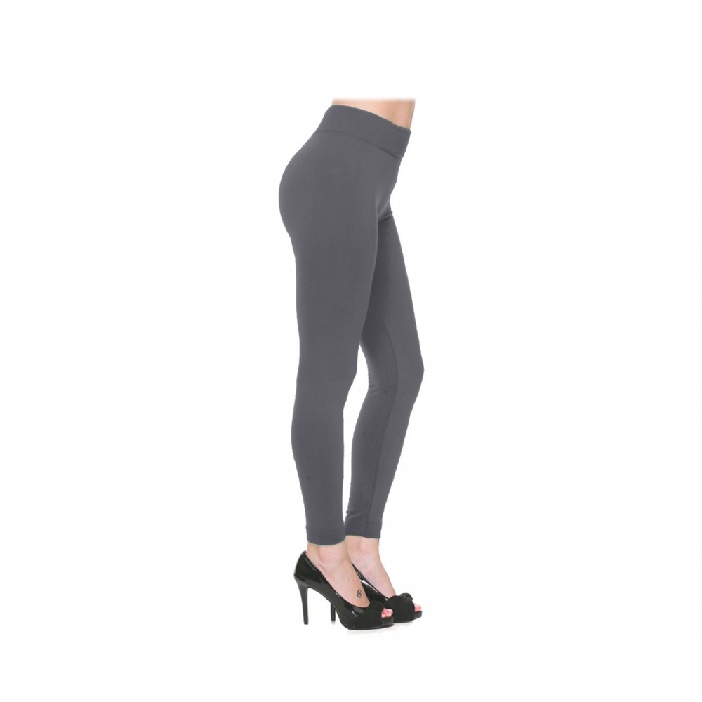 Image of Leggings panta collant cotone modellante fuseaux leggins Grigio S/M052