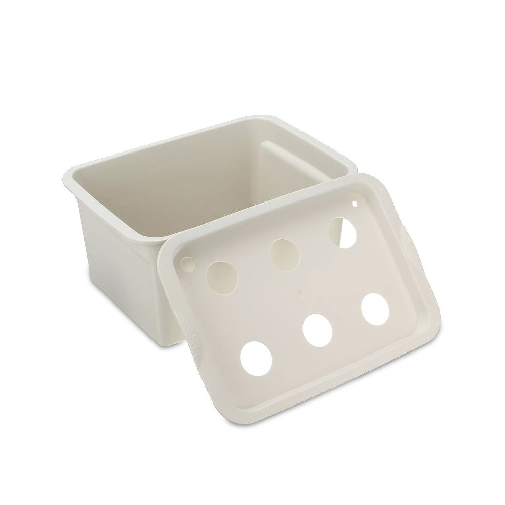 Kit per coltivazione IDROPONICA 4496 con box a 6 fori 41.3 x 27.6 cm