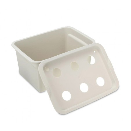 Kit per coltivazione IDROPONICA 4496 con box a 6 fori 41.3 x 27.6 cm