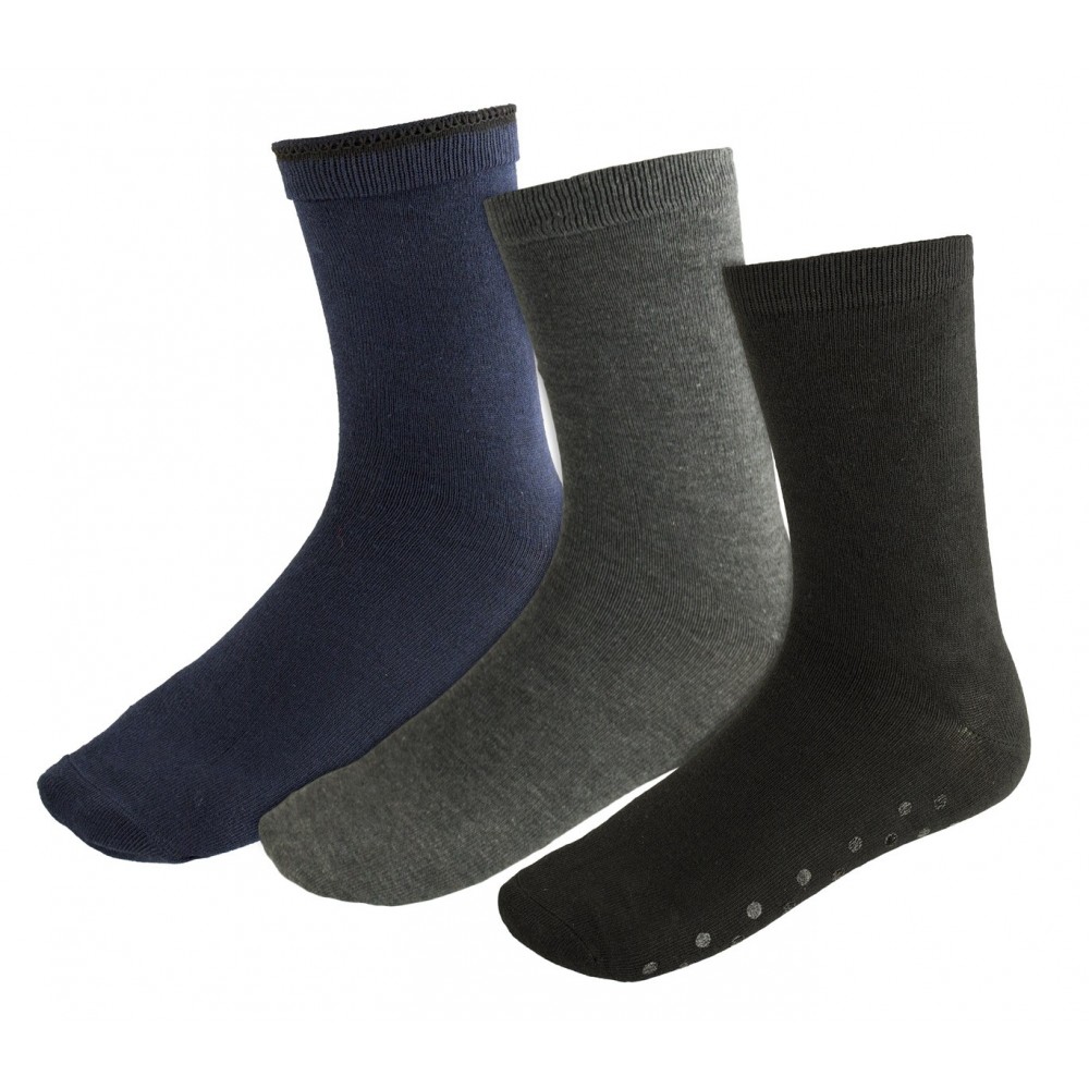 Calzini da uomo con antiscivolo 829 mod.SOCKS taglia unica 40/46