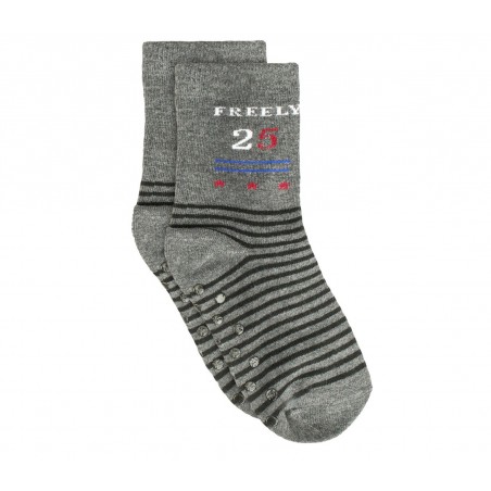 Calzini da bambino N623 mod. BABY BOY con antiscivolo taglia unica dal 31 al 36