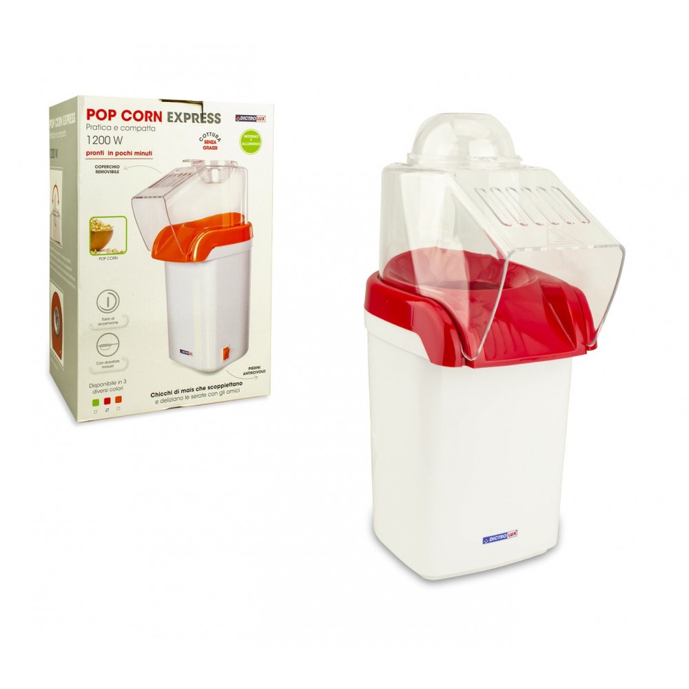 Macchina per i pop corn 792903A DICTROLUX ad aria calda senza olio 1200W