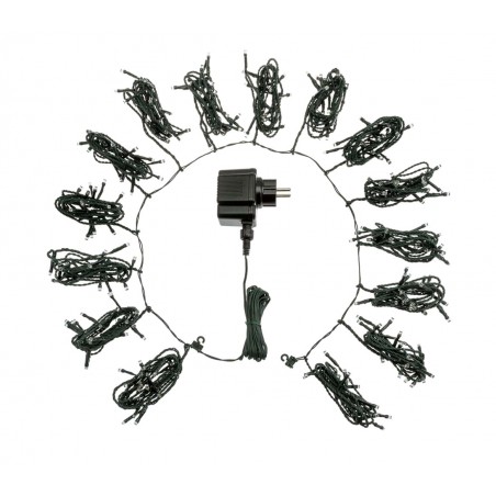 Luci natalizie MANTELLO 270 led 561326 MULTICOLOR per alberi fino a 210 cm