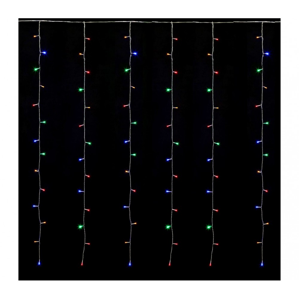Luci natalizie MANTELLO 270 led 561326 MULTICOLOR per alberi fino a 210 cm