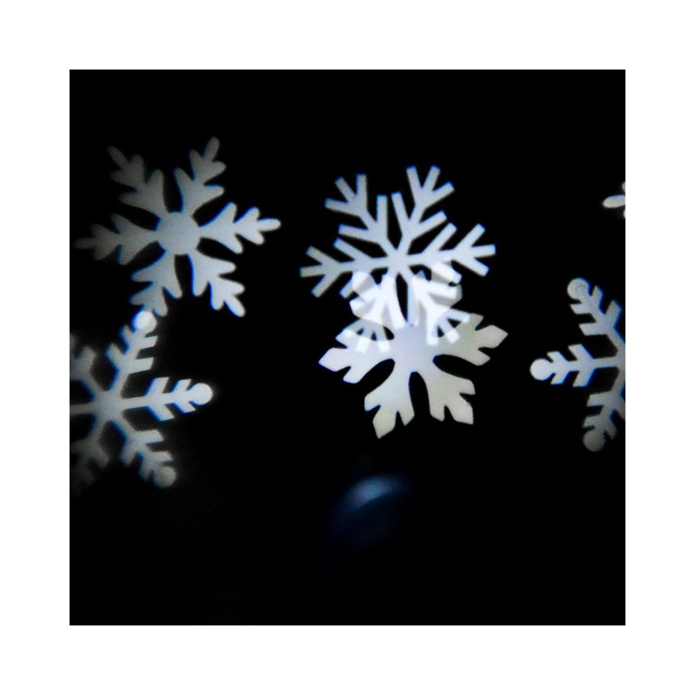 Proiettore luci led laser 560896 FIOCCO DI NEVE uso esterno resistente all'acqua