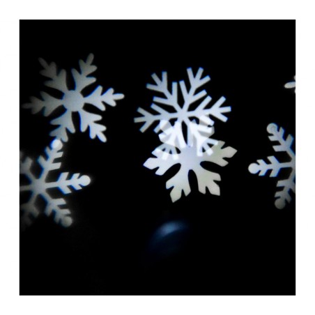Proiettore luci led laser 560896 FIOCCO DI NEVE uso esterno resistente all'acqua