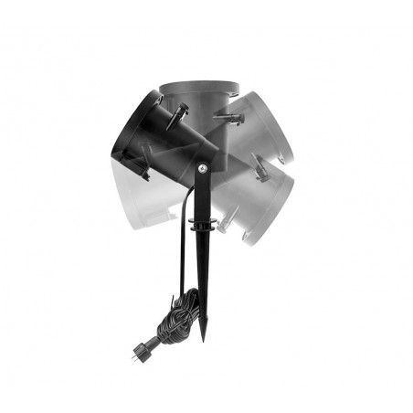 Proiettore luci led laser 560896 FIOCCO DI NEVE uso esterno resistente all'acqua