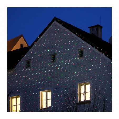 Proiettore luci led laser 560897 PUNTINI ROSSI E VERDI da esterno da esterno
