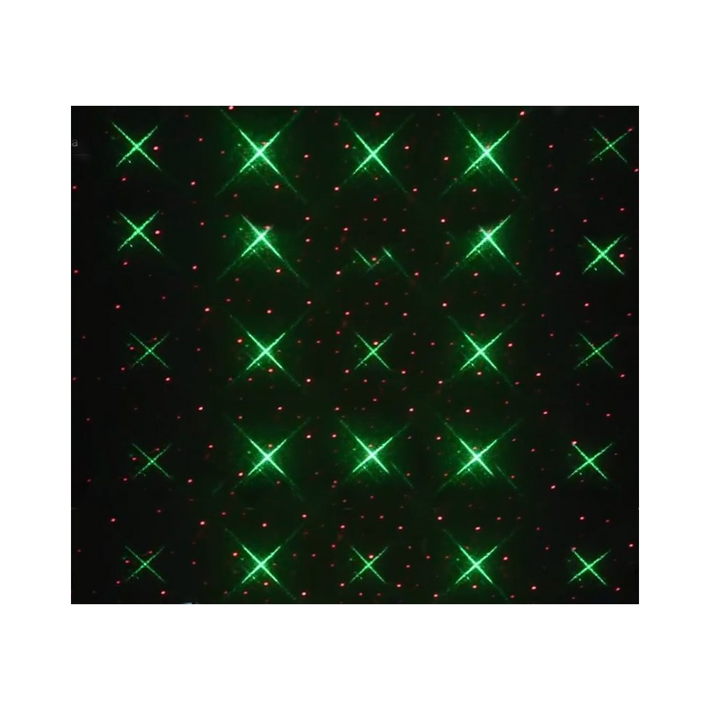 Proiettore laser 560899 NATALIZIO 6 effetti di luci con treppiede da esterno