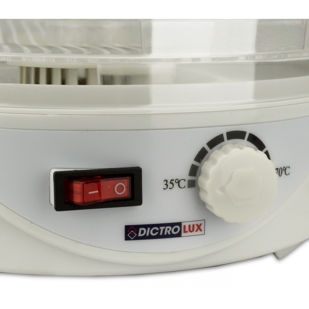 Essiccatore Pentagon di frutta verdure erbe DICTROLUX 814007 con 5 ripiani 250W