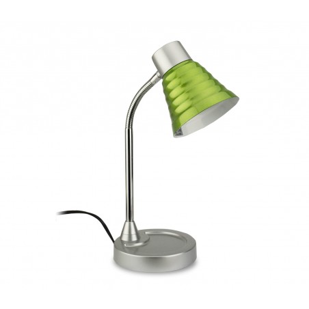 Lampada da tavolo colorata ELETTRO GT 618609 con braccio snodabile 36 cm E14