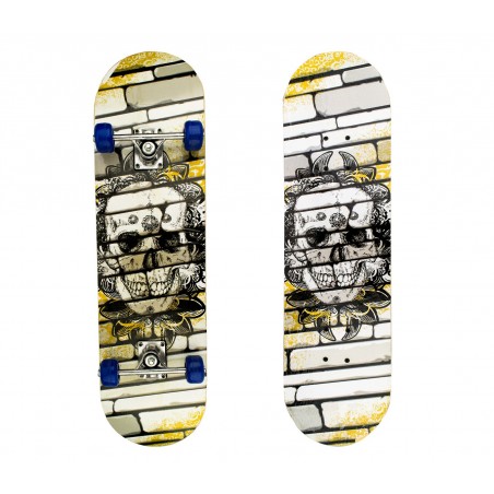 Skateboard per ragazzi 4 ruote 122648 in legno 79 cm diversi modelli 