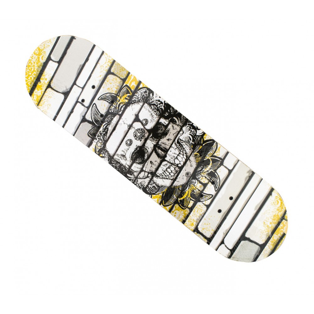 Skateboard per ragazzi 4 ruote 122648 in legno 79 cm diversi modelli 