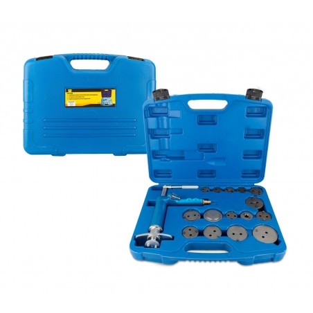 Arretratore pneumatico per pistoncini freni 4504 FABUCA valigetta 16 pz Arretratore pneumatico per pistoncini freni 4504 FABUCA valigetta 16 pz