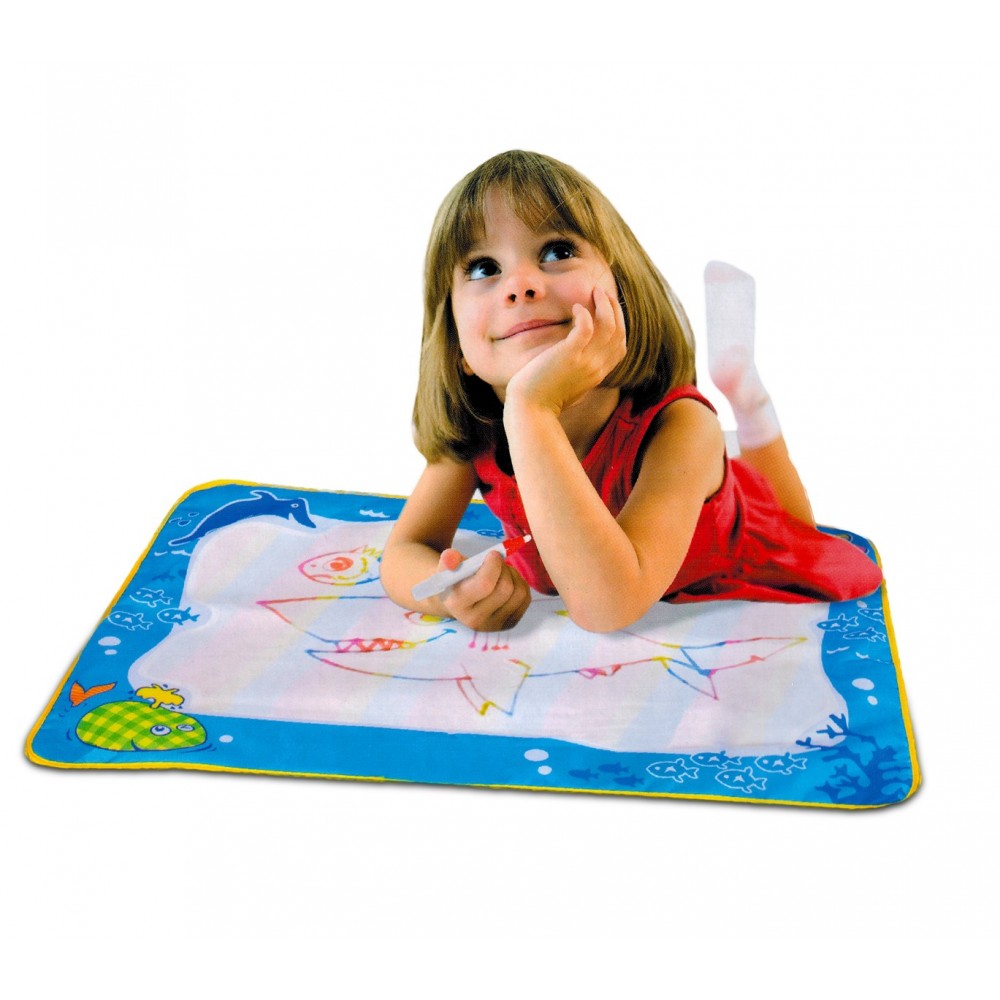 Tappeto magico da colorare 122064 TU GIOCHI con pennarello magico 70 x 50cm