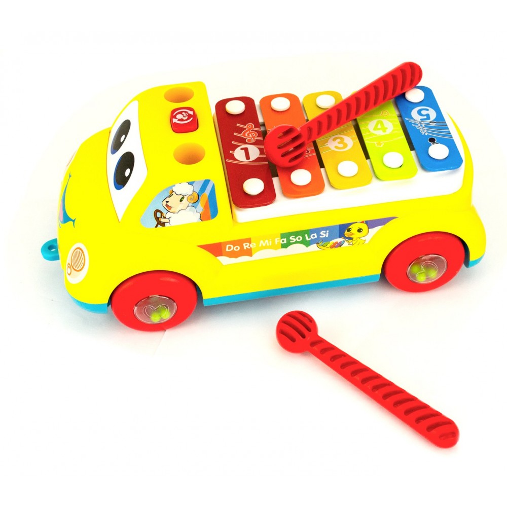 Gioco musicale per bambini 397657 CAMIONCINO XILOFONO CIGIOKI movimento di ruote
