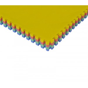 Tappeto puzzle eva 4 pz da gioco 393062 MULTICOLOR componibile 60x60x1 cm 2