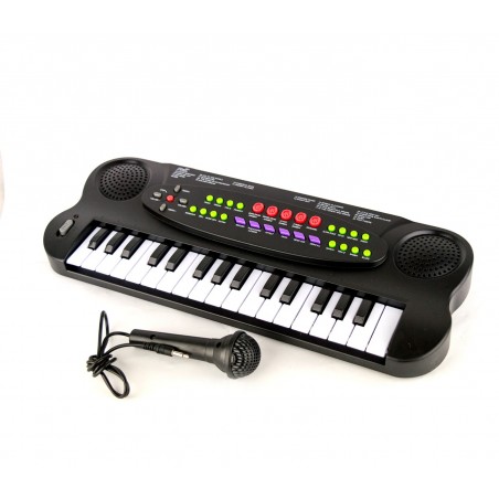 Tastiera elettronica giocattolo 101045 con microfono 32 tasti e tante melodie 