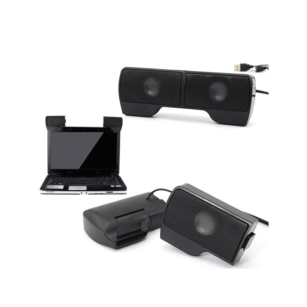 Mini casse speaker USB per laptop pc 6 W portatile con ...
