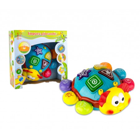 Coccinella musicale IMPARA GIOCANDO 341124 luci suoni e forme  Coccinella musicale IMPARA GIOCANDO 341124 luci suoni e forme