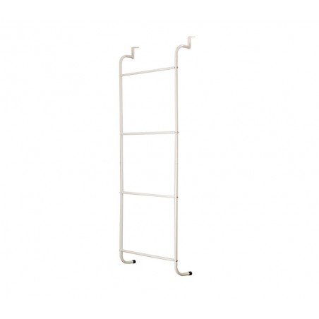 Porta asciugamani salvaspazio 4497 DA PORTA  in acciaio bianco 110 x 40 x 13 cm