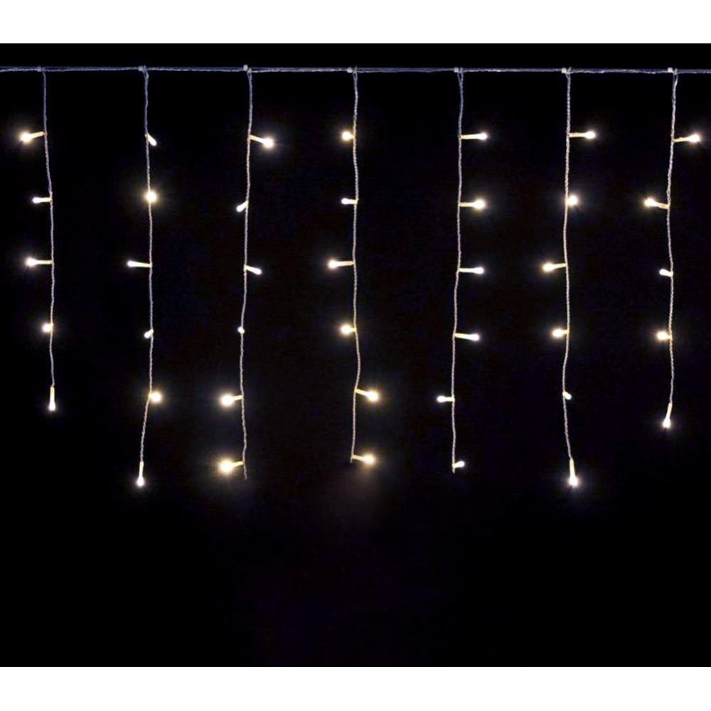 Luci natalizie Tenda 96 LED 561283 LUCE FREDDA da esterno 3 mt x 0.6 cm
