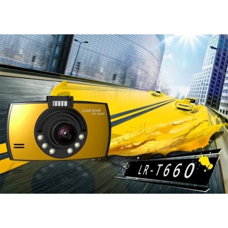 Camera dvr auto schermo lcd 2,7" full hd 1080P motion detection g-sensor