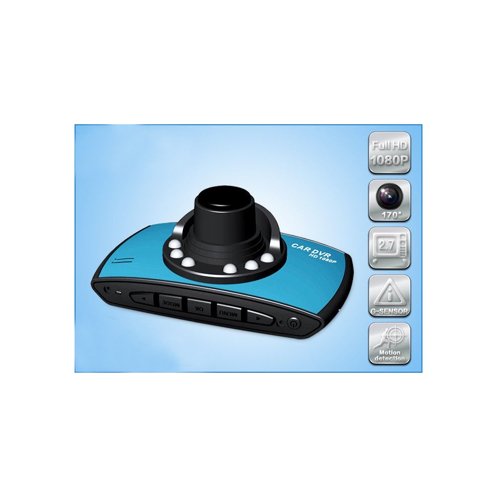 Camera dvr auto schermo lcd 2,7" full hd 1080P...