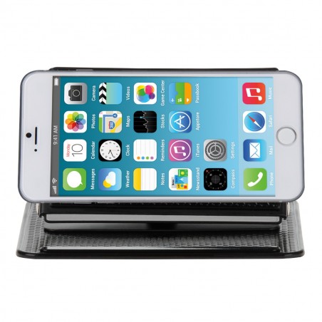 Supporto tappetino auto antiscivolo regolabile inclinazione 360 gradi per smarthone gps pda cruscotto