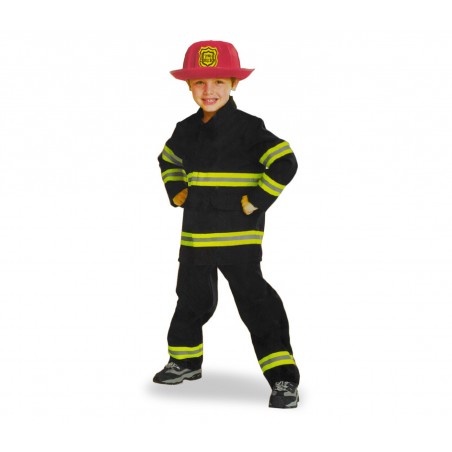 Costume carnevale da bambino VIGILE DEL FUOCO 360190 con elmetto incluso Costume carnevale da bambino VIGILE DEL FUOCO 360190 con elmetto incluso