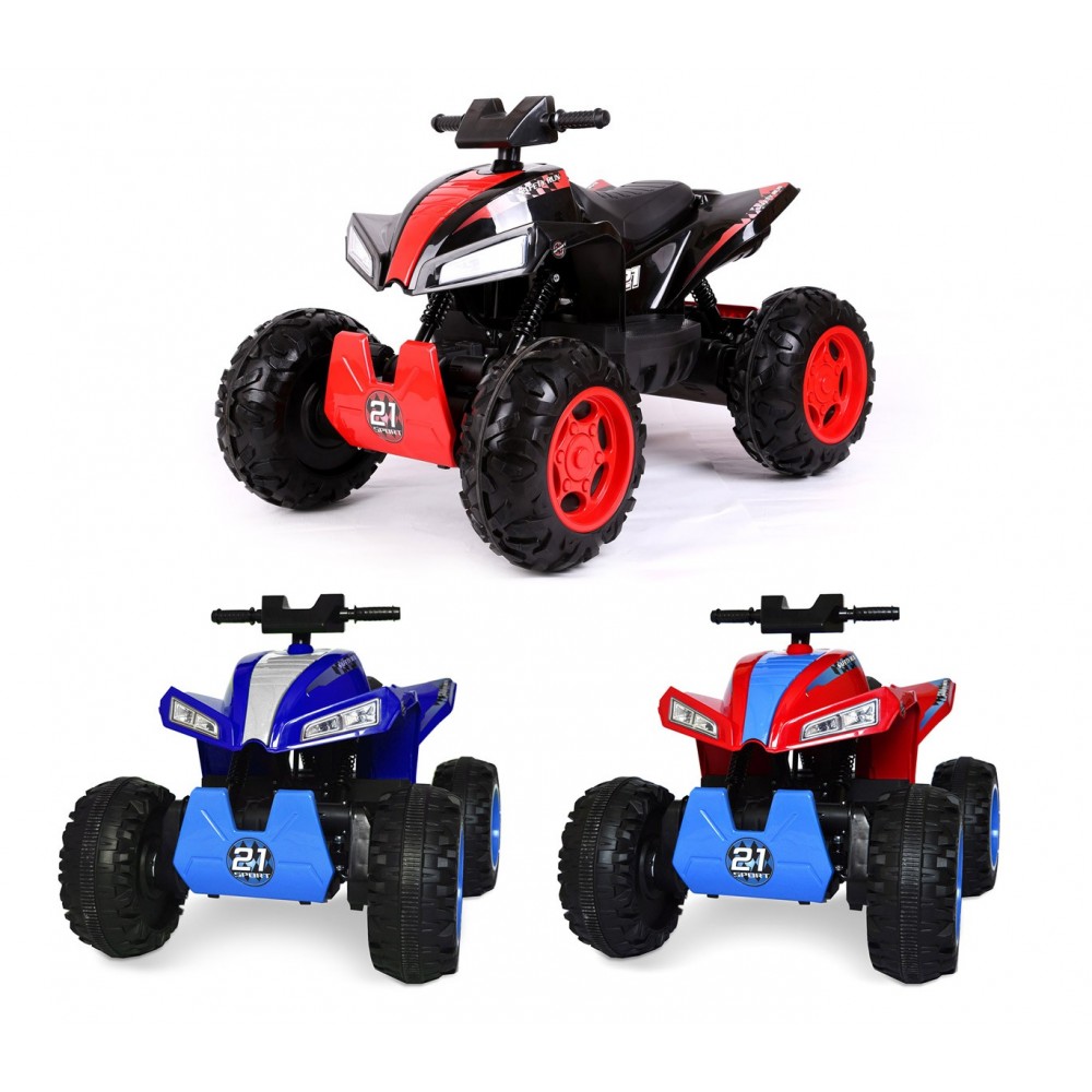 Quad elettrico 4x4 ATV LT879 per bambini cavalcabile 4 ammortizzatori