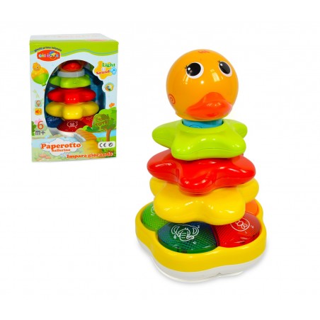 Gioco interattivo PAPEROTTO BALLERINO CIGIOKI 341148 prima infanzia luci e suoni