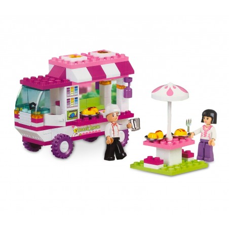 Playset costruzioni AUTO SNACK B0155 CIGIOKI 102 elementi da assemblare