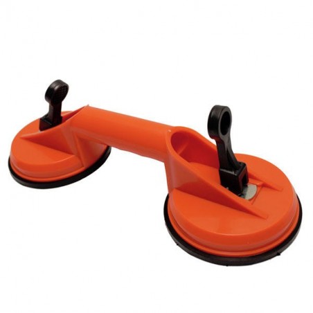 Ventosa doppia per sollevamento lastre di vetro marmo specchi e piastrelle ripara ammaccature auto 100 kg