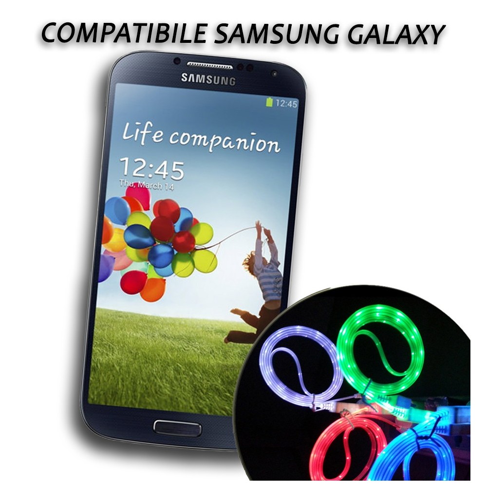 Cavo dati usb luminoso caricabatteria...