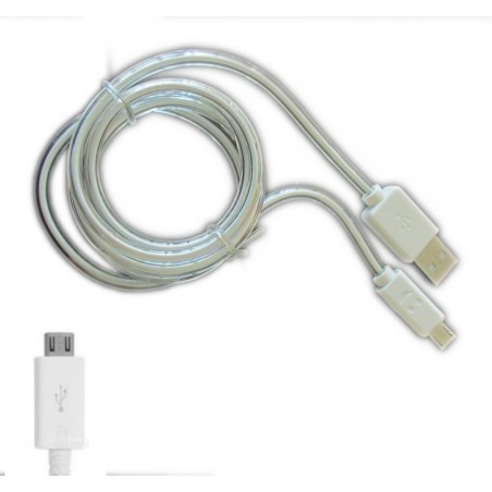 Cavo dati usb luminoso caricabatteria compatibile Samsung Galaxy