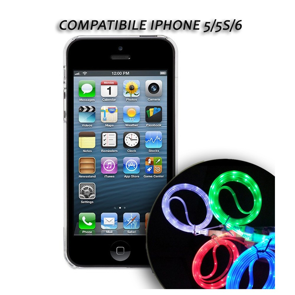 Cavo dati usb luminoso caricabatteria...