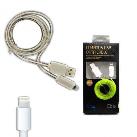Cavo dati usb luminoso caricabatteria compatibile Iphone 5/5S/6