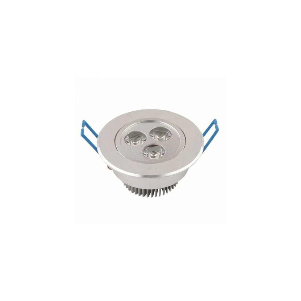 Faretto led ad incasso 3w 5w 7w 9w 12w 15w 18w faro con alette a... Fari ad incasso a led