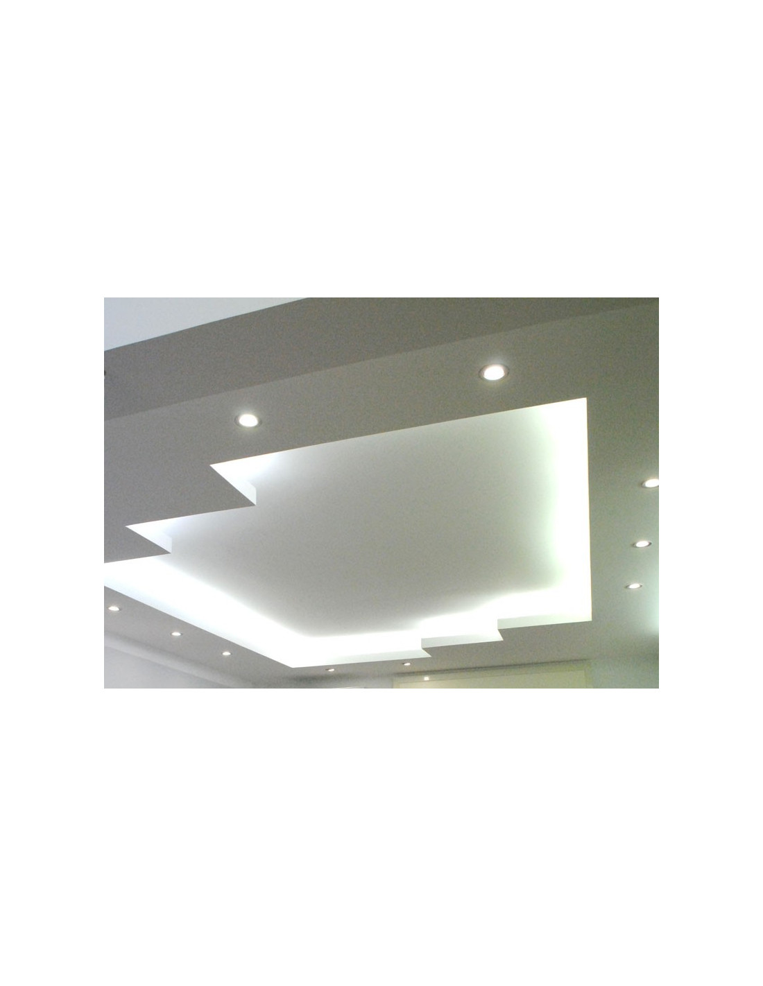 Faretto led ad incasso 3w 5w 7w 9w 12w 15w 18w faro con alette a... Faretti a incasso a led