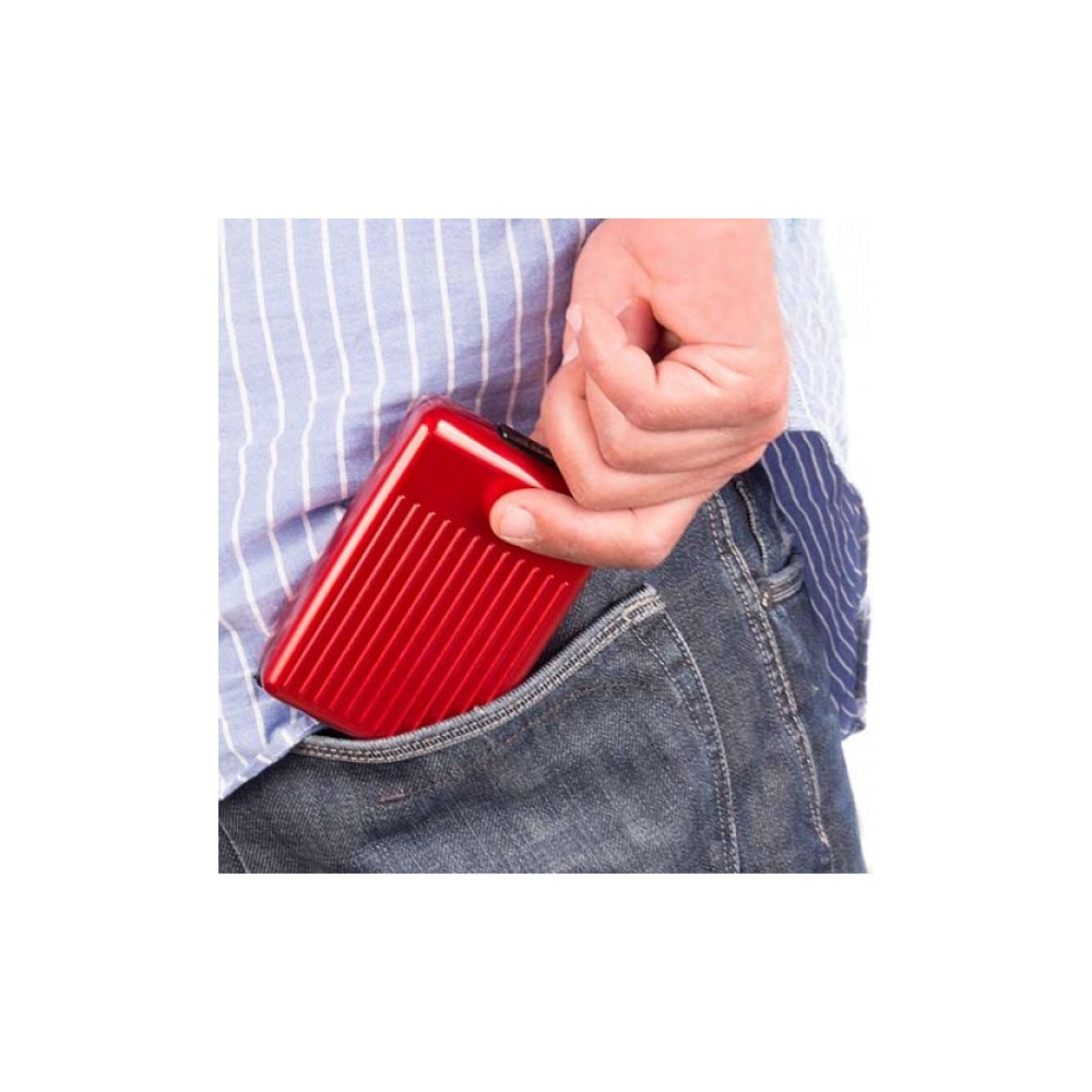 New All in 1 porta carte di credito e portamonete aluma alluminio