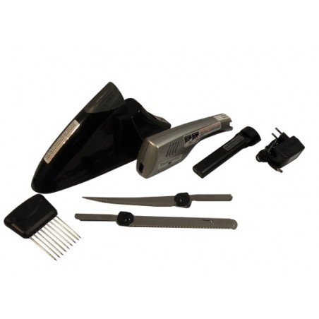 Coltello elettrico senza filo cordless con due diverse lame di precisione Sonic Blade