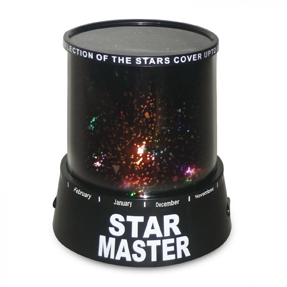 Proiettore Stelle Star Master Lampada LED da Notte per Comodino Cielo Stellato
