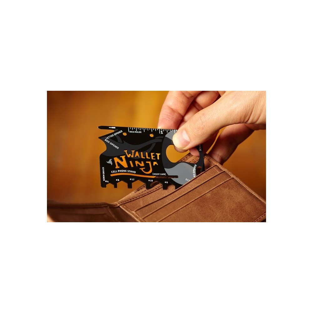 Utensile multiuso 18 in 1  sopravvivenza ninja...