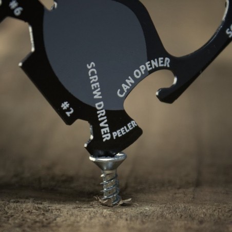 Utensile multiuso 18 in 1  sopravvivenza ninja wallet credit card multi tool