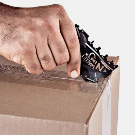 Utensile multiuso 18 in 1  sopravvivenza ninja wallet credit card multi tool